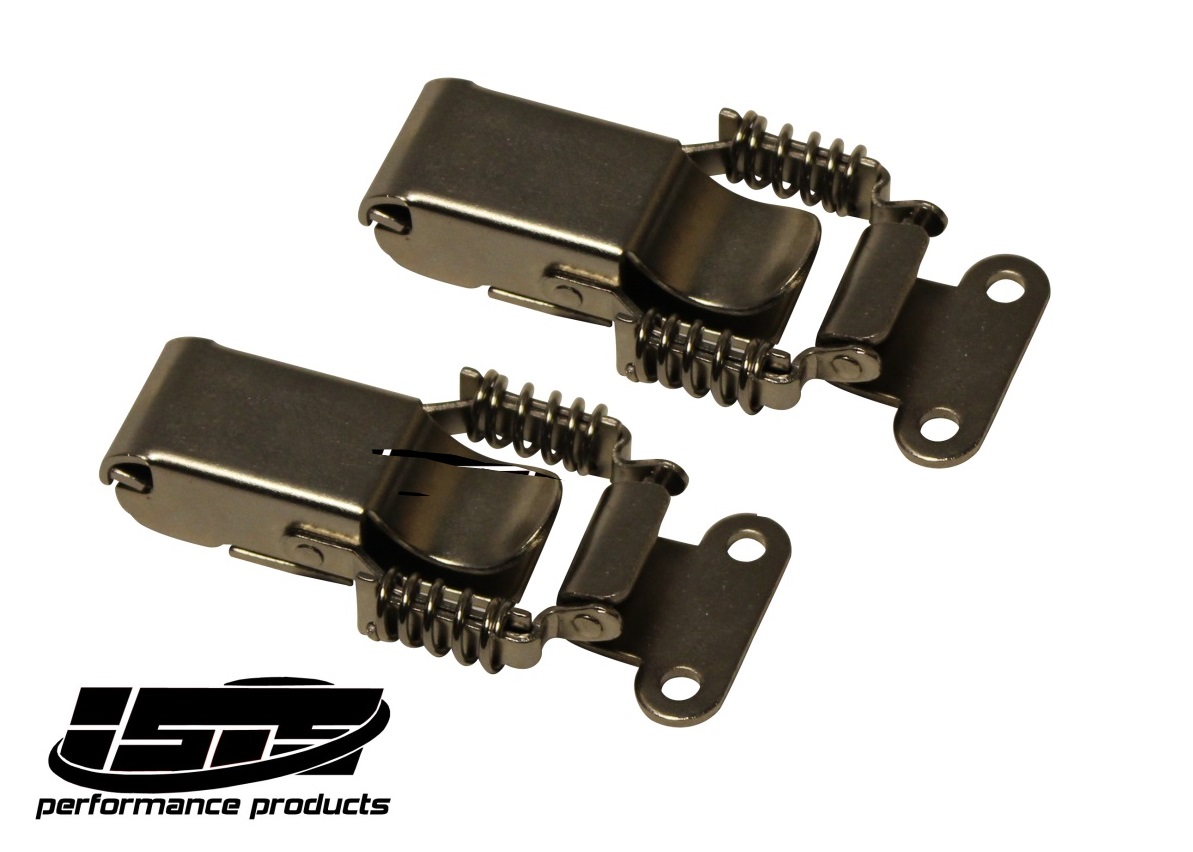 Enjuku Racing ISIS Stainless Spring Loaded Steel Race Latches ** NEW